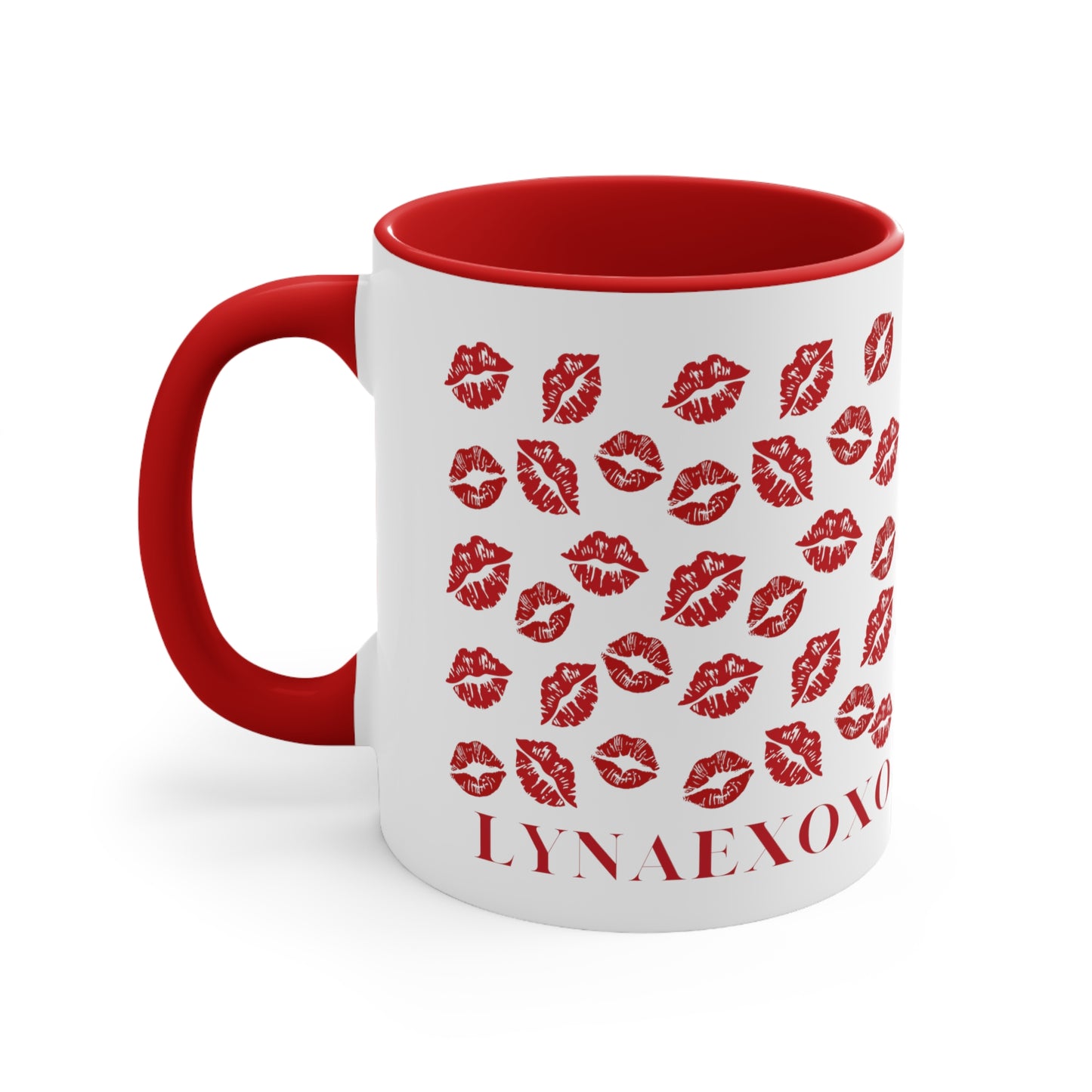 Kisses - Accent Coffee Mug, 11oz