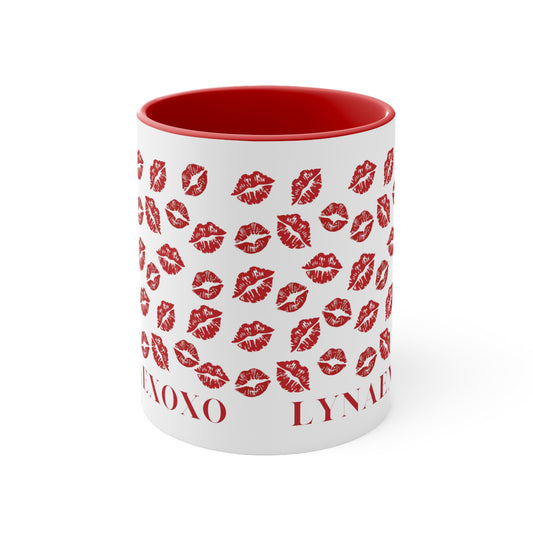 Kisses - Accent Coffee Mug, 11oz