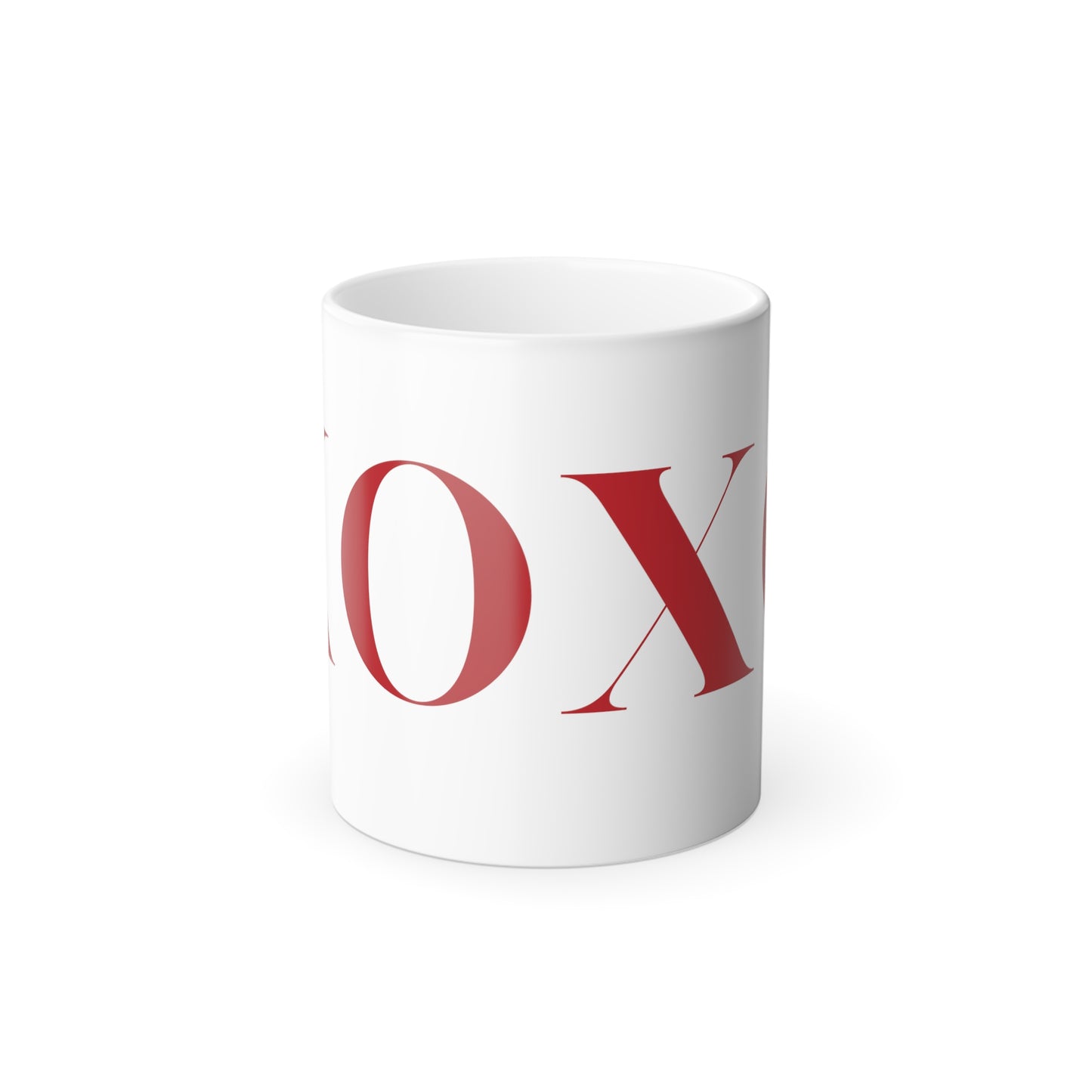 XOXO Red - Color Morphing Mug, 11oz