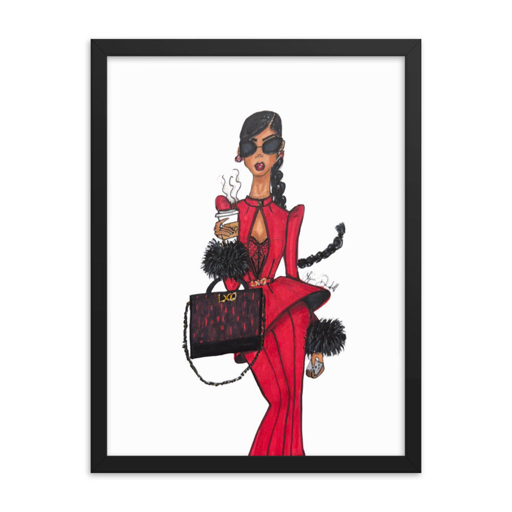 Boss Lady Framed poster