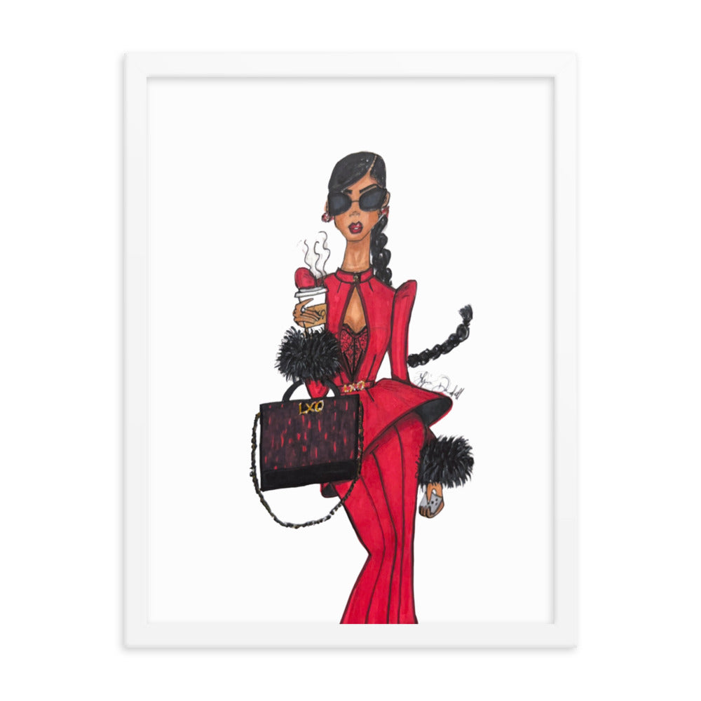 Boss Lady Framed poster