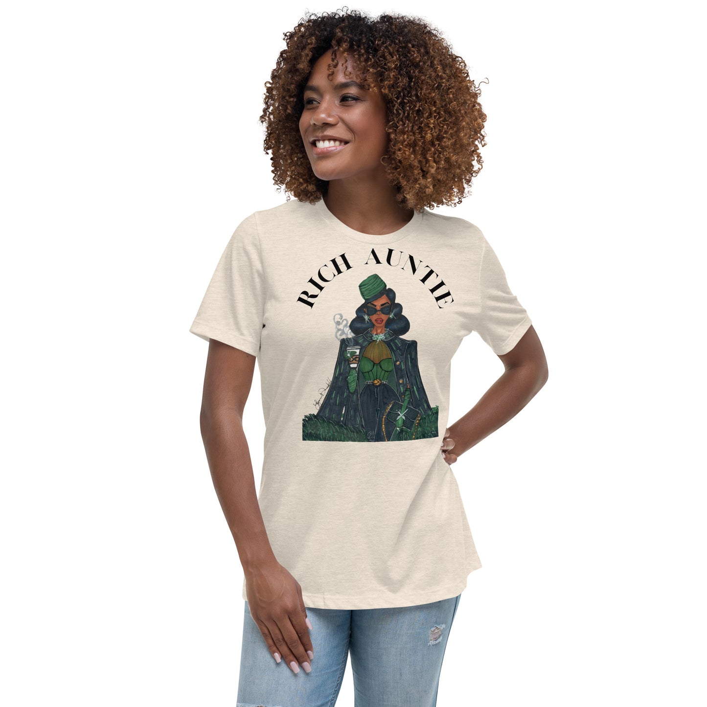 Rich Auntie - Women's Relaxed T-Shirt