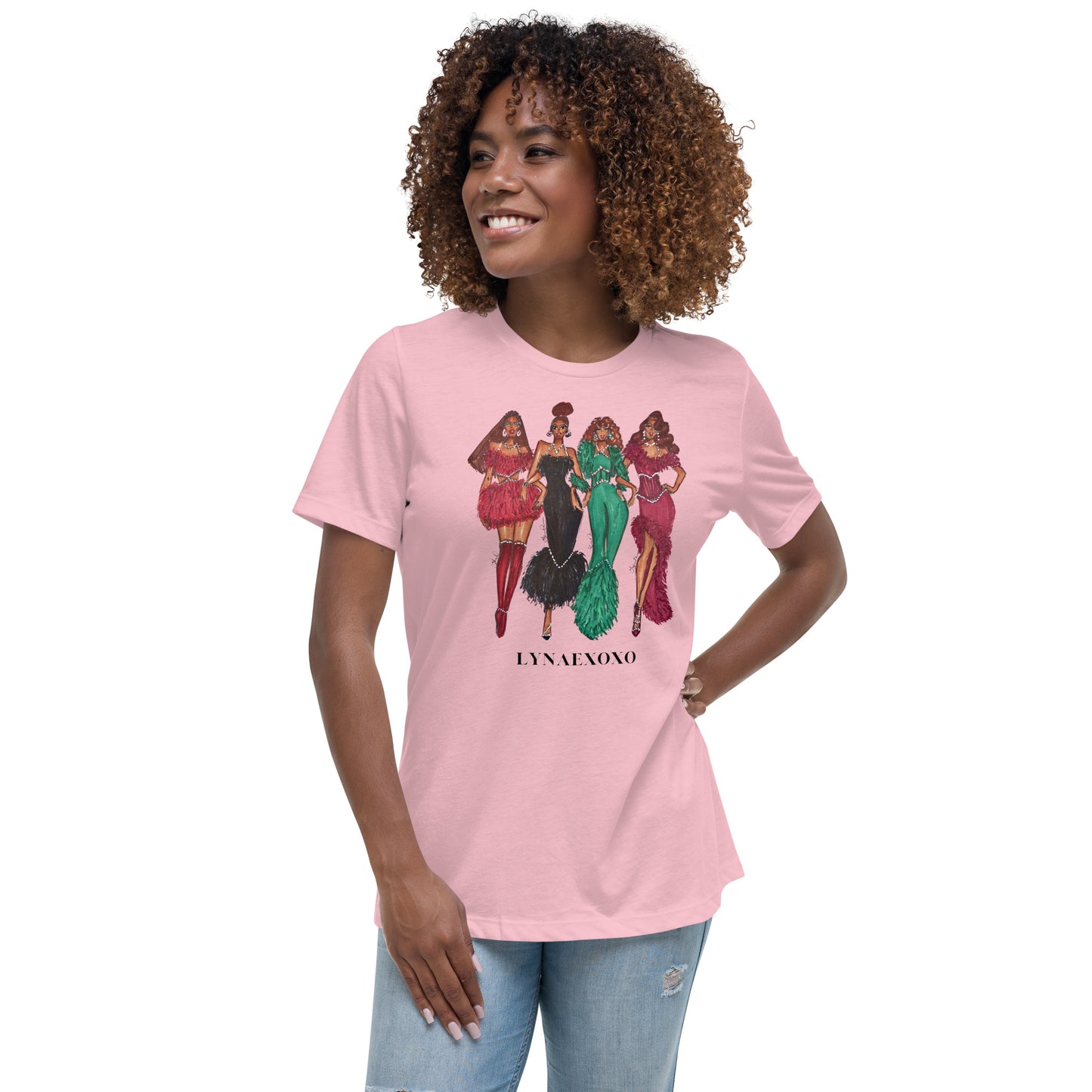 Feathers for the Holiday's - Women's Relaxed T-Shirt