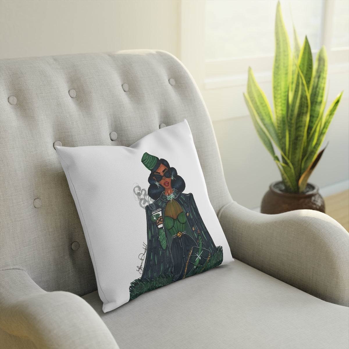 Rich Auntie Accent Pillow