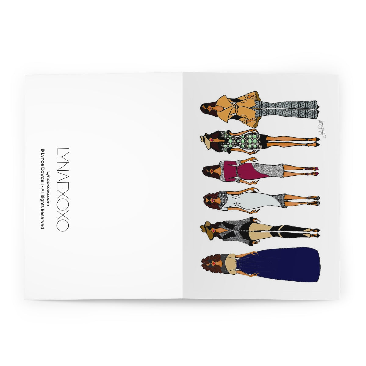 Working Women Greeting Cards (5 Pack)