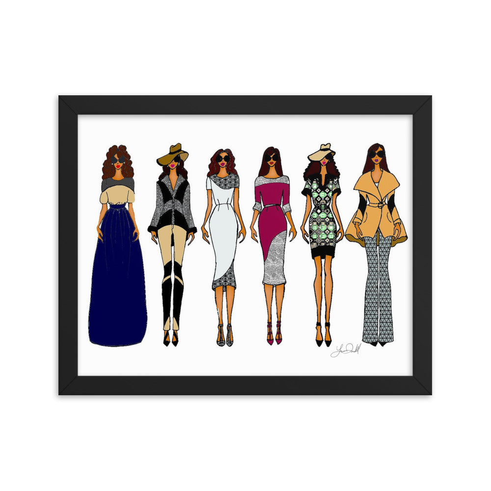 Working Women Framed poster