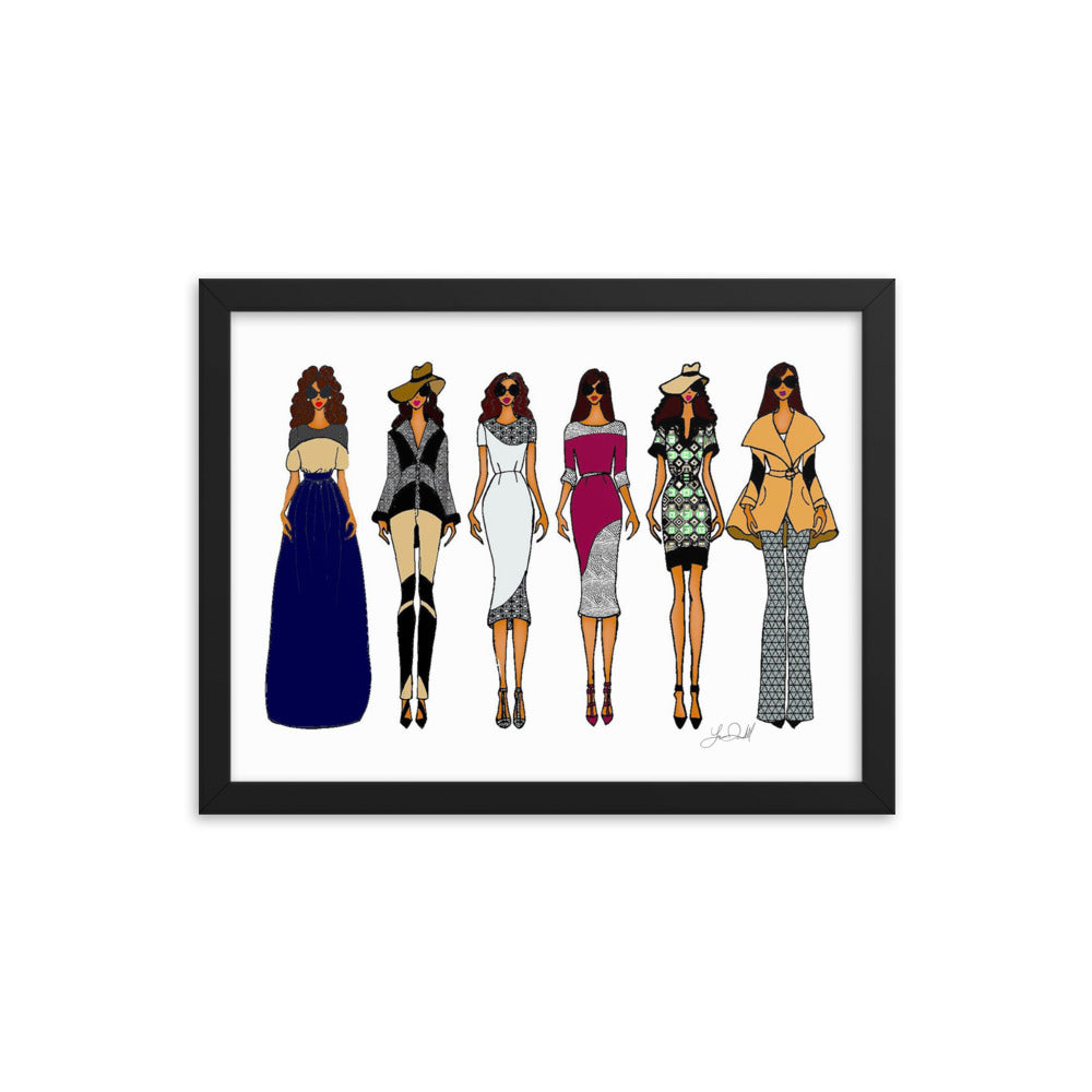 Working Women Framed poster