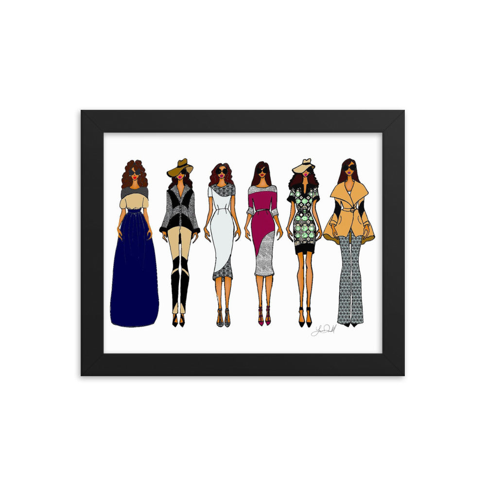 Working Women Framed poster