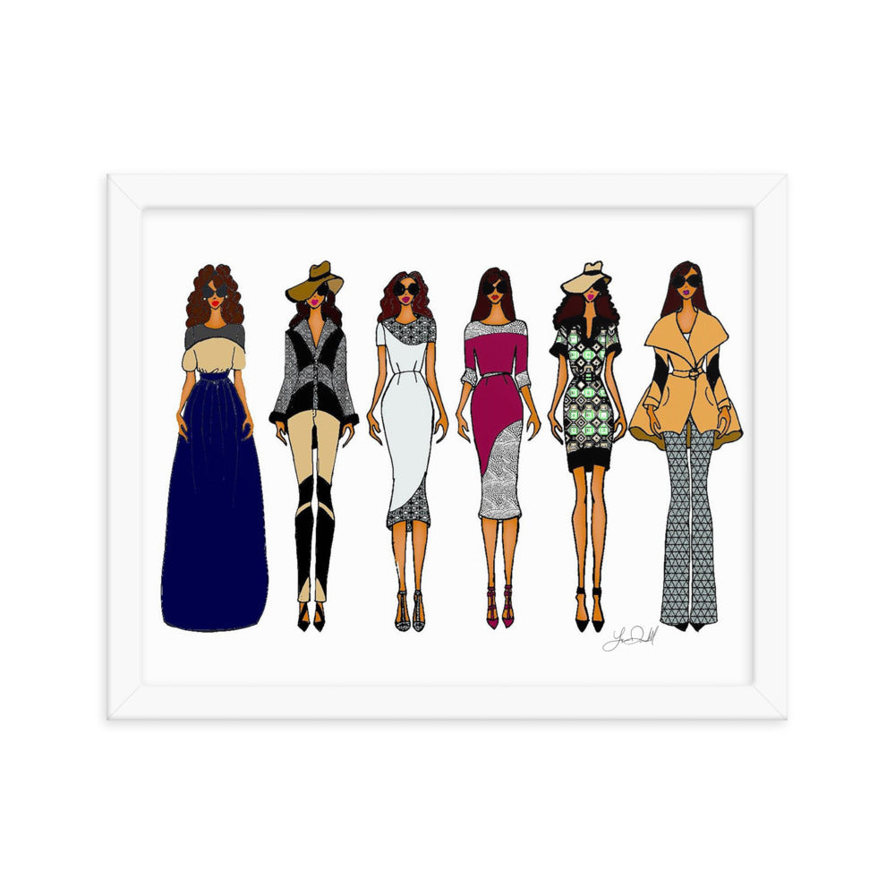 Working Women Framed poster