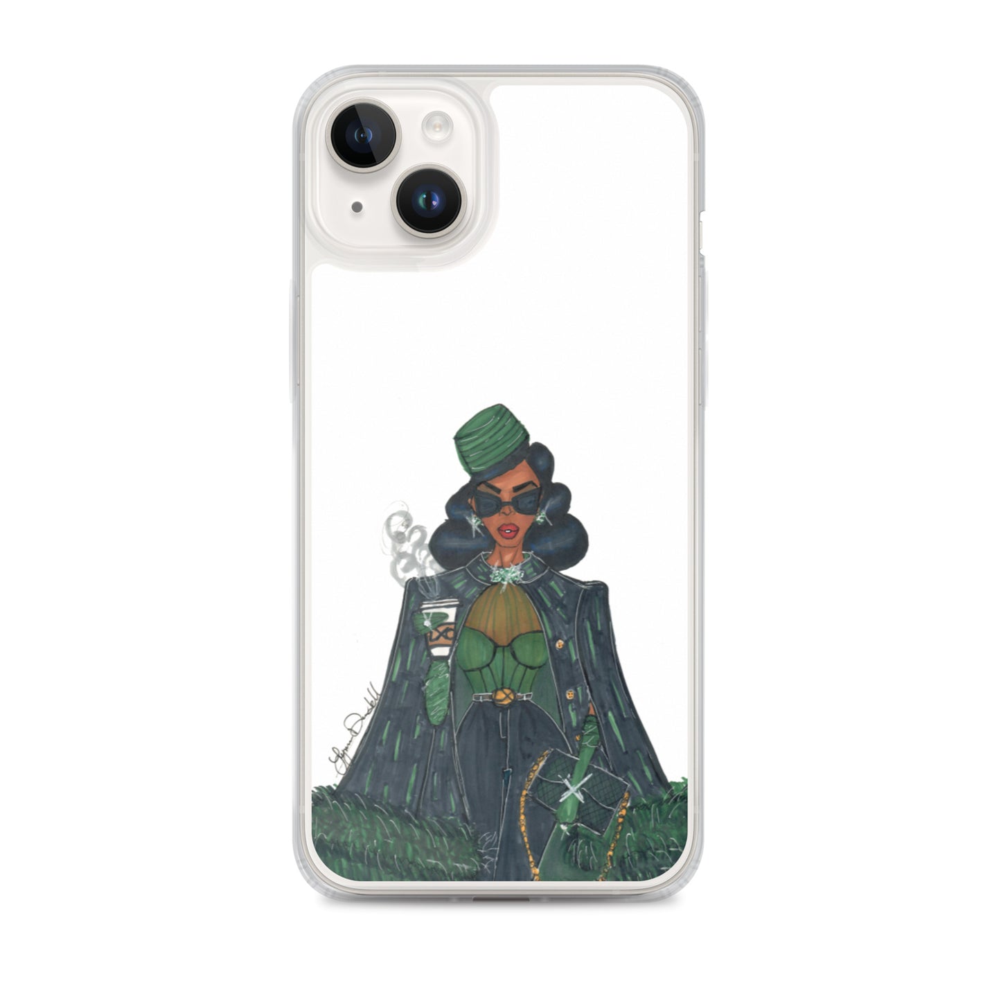 Rich Auntie iPhone Case