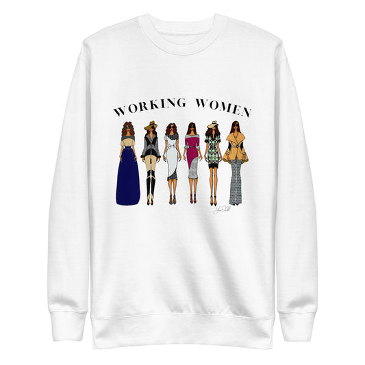 Working Women Unisex Premium Sweatshirt